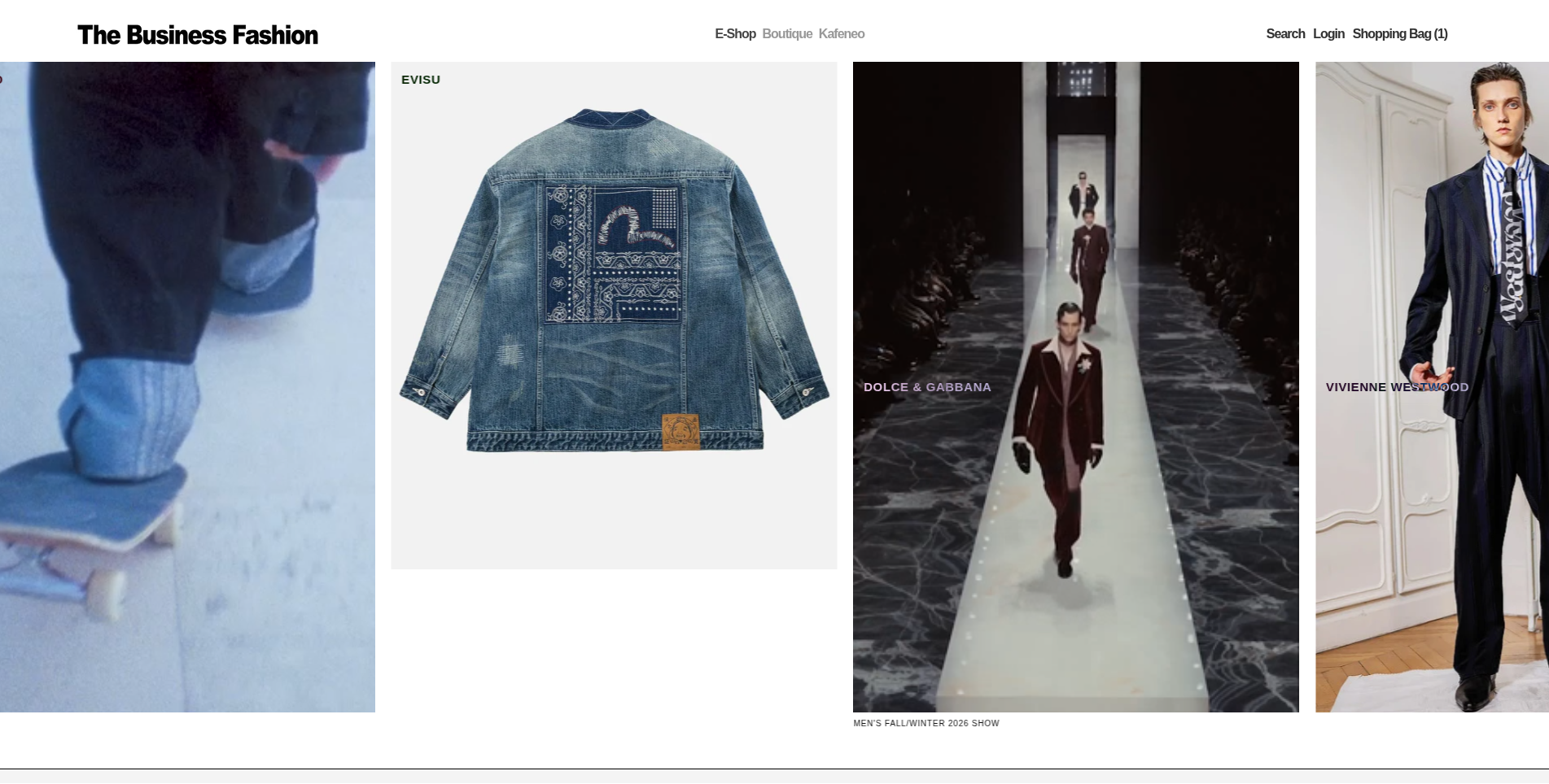 The Business Fashion project preview - Shopify, Liquid, Bootstrap 5, Ajaxinate.js, Cloudflare development by Deepak Jangra