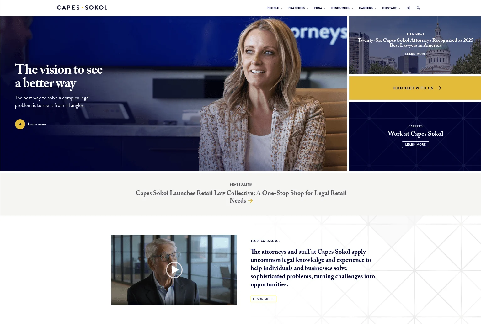 Capes Sokol — JavaScript, WordPress, PHP, Custom Theme case study by Deepak Jangra