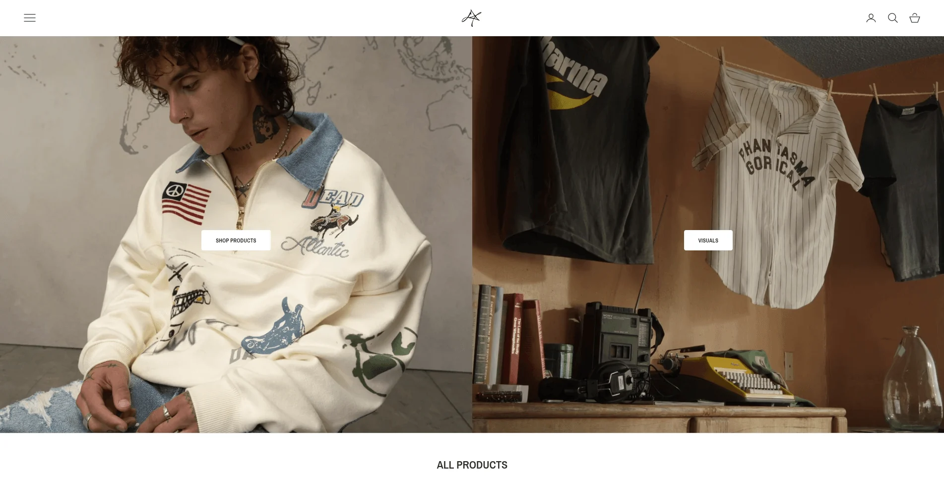 Dead Atlantic — Shopify, Liquid case study by Deepak Jangra