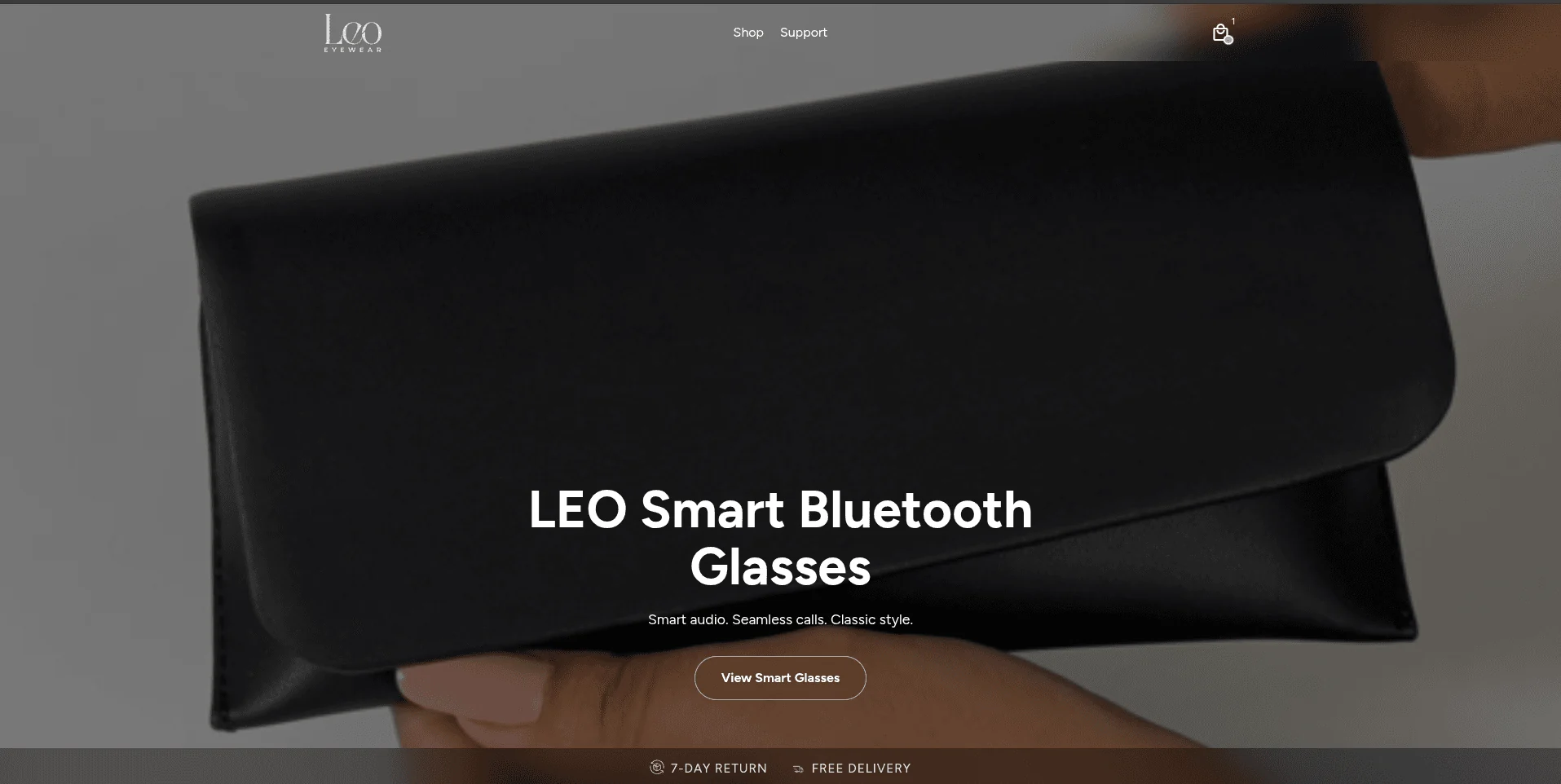 LEO Eyewear — Shopify, Liquid, Figma, Razorpay case study by Deepak Jangra